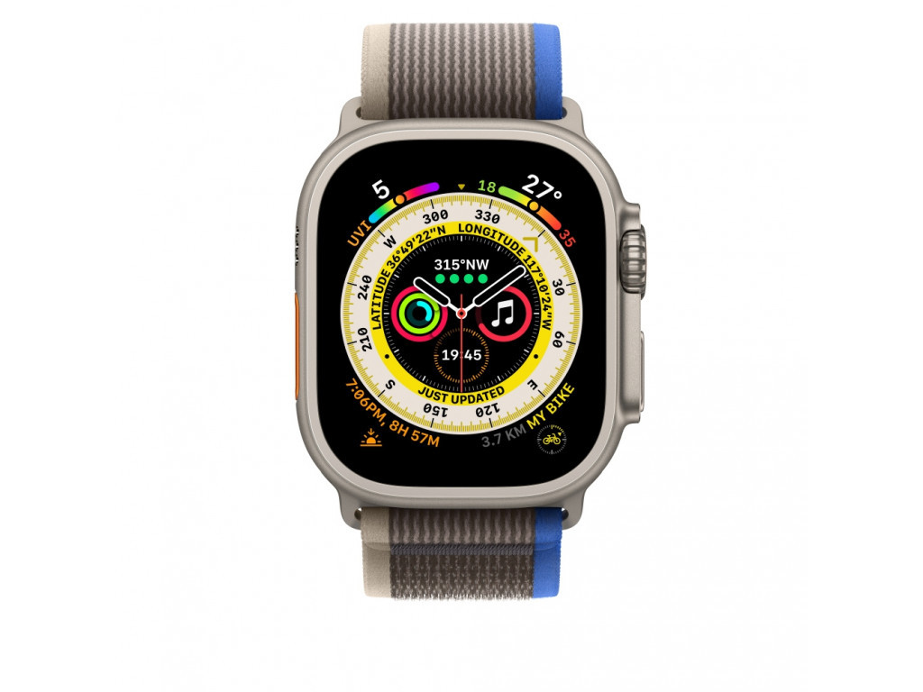 Каишка за часовник Apple Watch 49mm Blue/Gray Trail Loop - S/M 23032_2.jpg