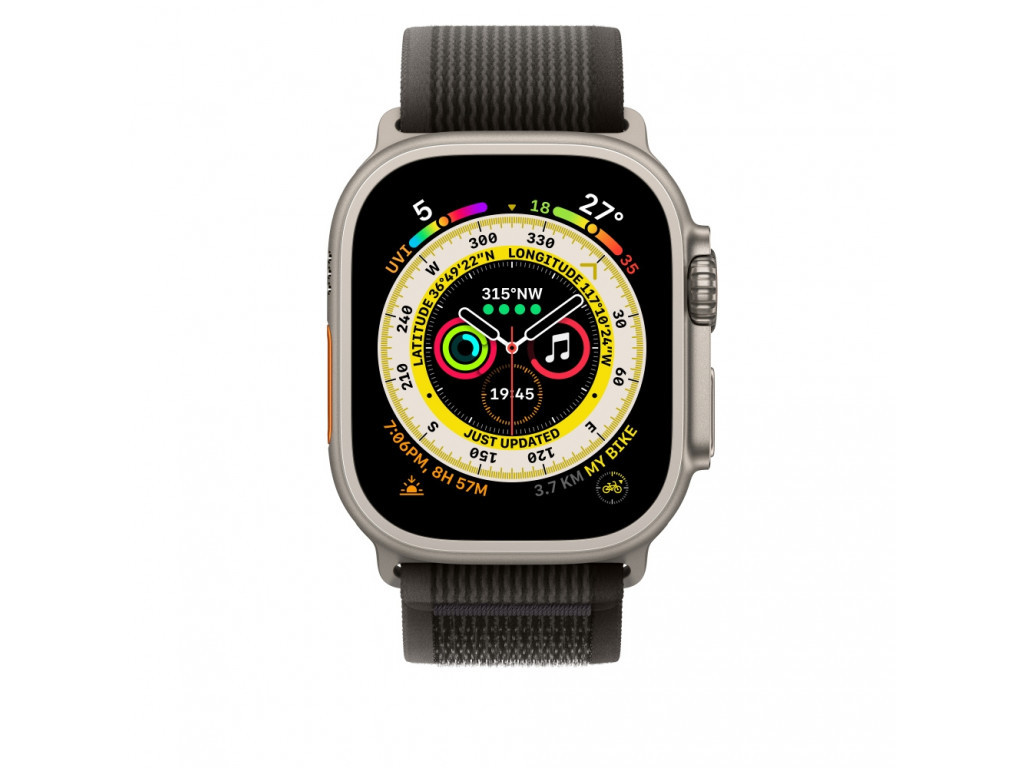 Каишка за часовник Apple Watch 49mm Black/Gray Trail Loop - S/M 23033_2.jpg