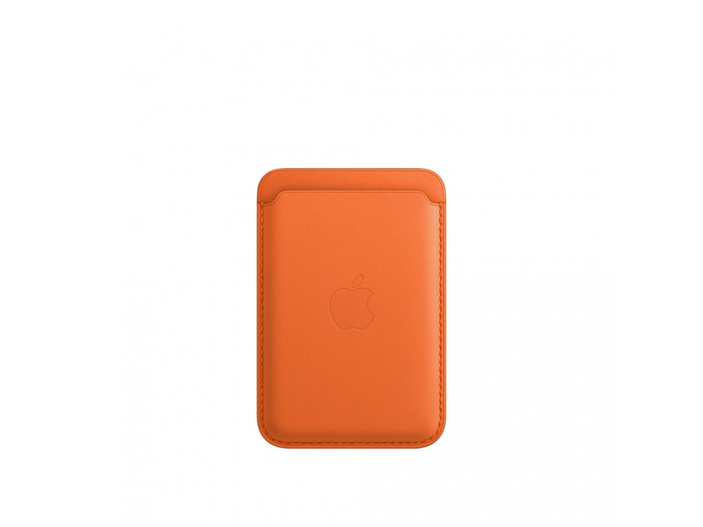 Калъф Apple iPhone Leather Wallet with MagSafe - Orange 23058.jpg