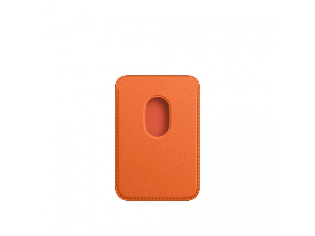 Калъф Apple iPhone Leather Wallet with MagSafe - Orange 23058_1.jpg