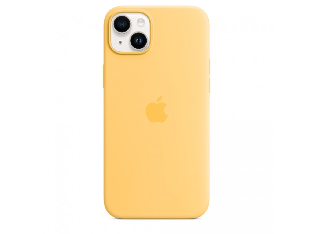 Калъф Apple iPhone 14 Plus Silicone Case with MagSafe - Sunglow 23076.jpg