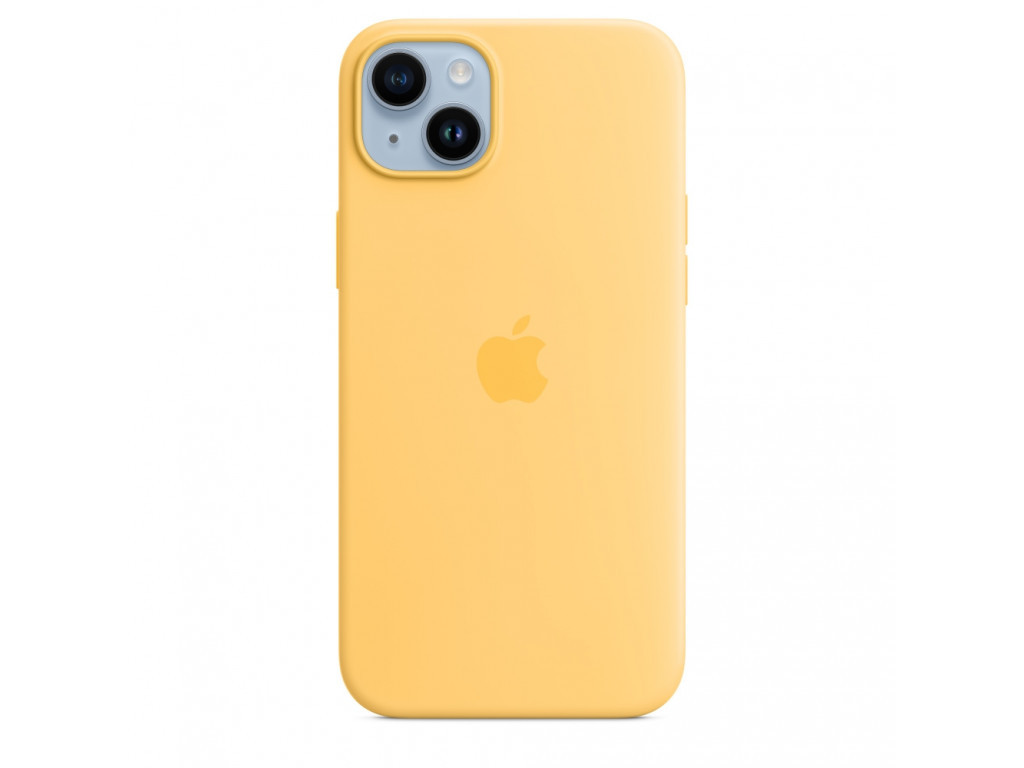 Калъф Apple iPhone 14 Plus Silicone Case with MagSafe - Sunglow 23076_2.jpg