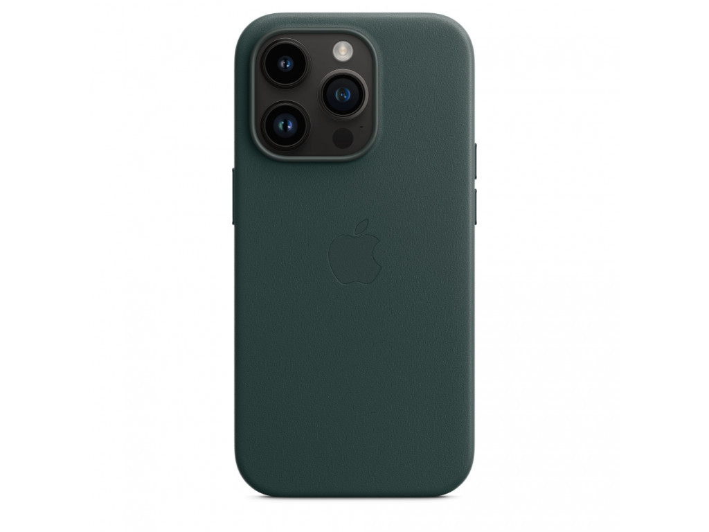 Калъф Apple iPhone 14 Pro Leather Case with MagSafe - Forest Green 23087_2.jpg