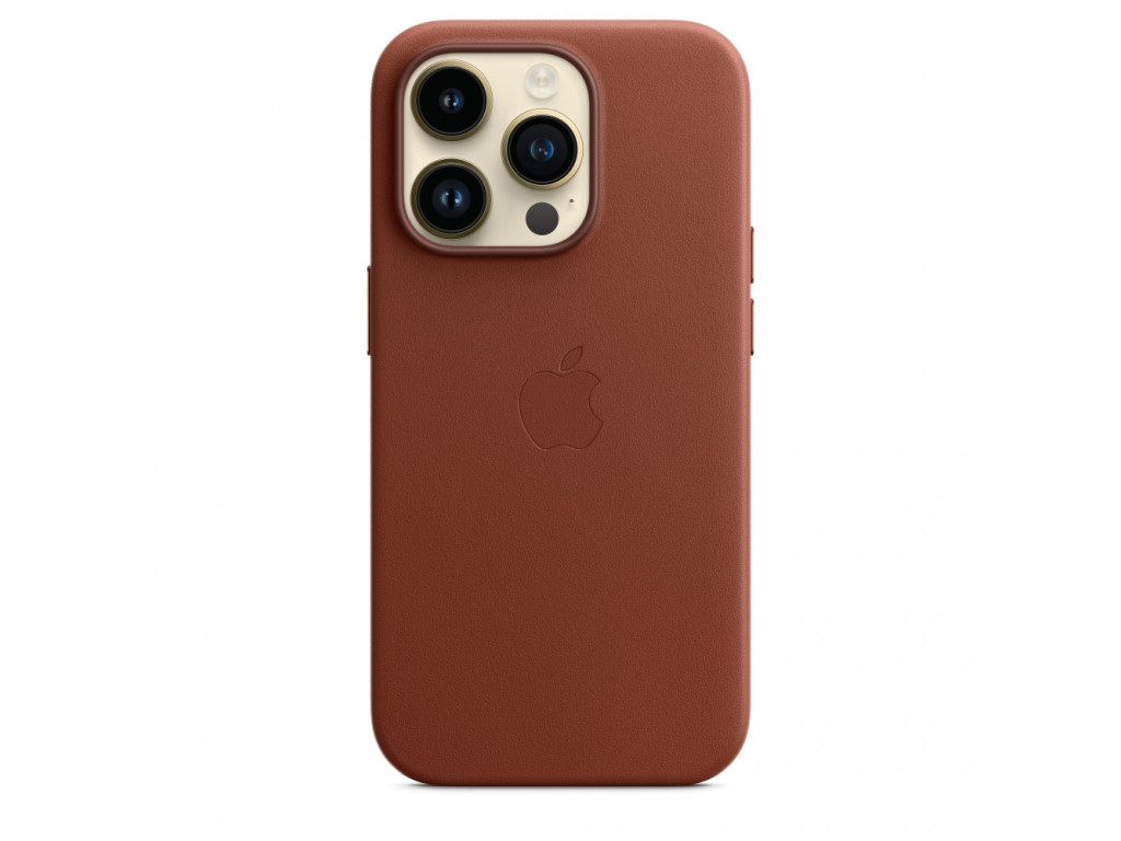 Калъф Apple iPhone 14 Pro Leather Case with MagSafe - Umber 23089.jpg