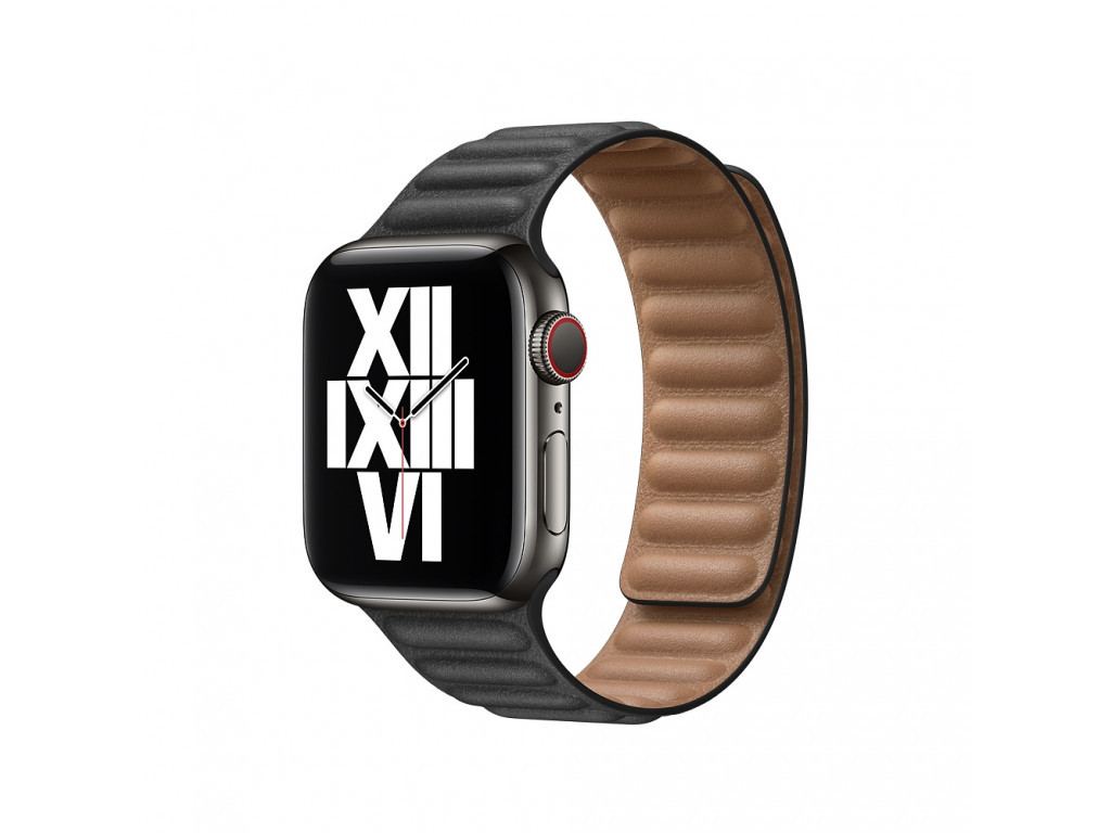 Аксесоар Apple Watch 40mm Band: Black Leather Link - Small 2420_1.jpg