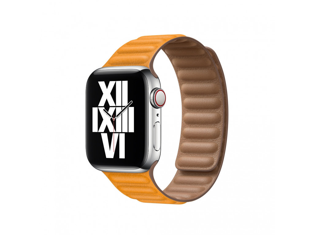 Аксесоар Apple Watch 40mm Band: California Poppy Leather Link - Small (Seasonal Fall 2020) 2422_1.jpg