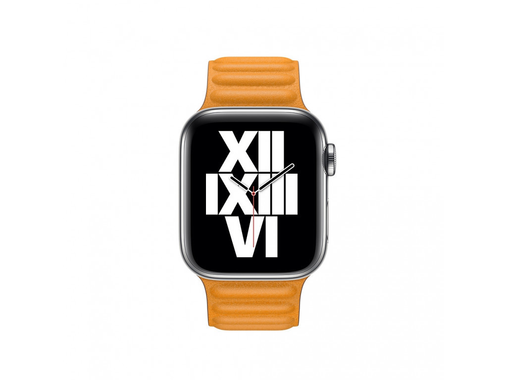 Аксесоар Apple Watch 40mm Band: California Poppy Leather Link - Small (Seasonal Fall 2020) 2422_11.jpg