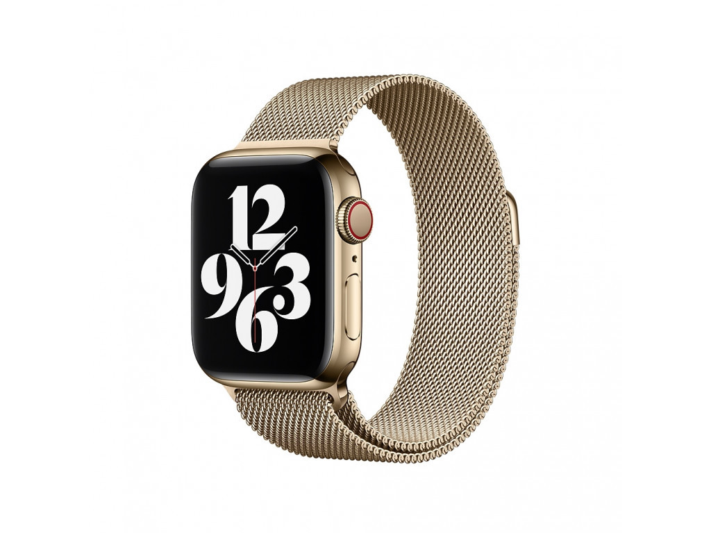 Аксесоар Apple Watch 40mm Band: Gold Milanese Loop 2424_1.jpg