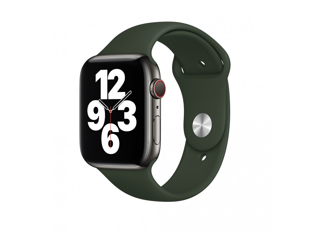 Аксесоар Apple Watch 44mm Band: Cyprus Green Sport Band - Regular (Seasonal Fall 2020) 2428_1.jpg