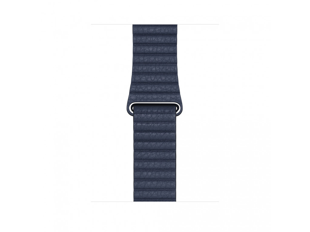 Аксесоар Apple Watch 44mm Band: Diver Blue Leather Loop - Medium (Seasonal Fall 2020) 2435.jpg