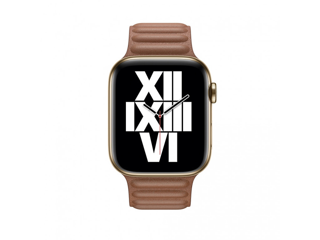 Аксесоар Apple Watch 44mm Band: Saddle Brown Leather Link - Small 2437_11.jpg