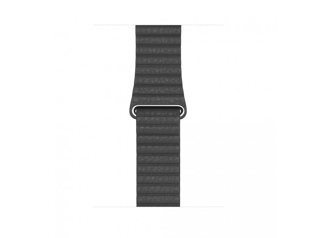 Аксесоар Apple Watch 44mm Band: Black Leather Loop - Medium 2449.jpg