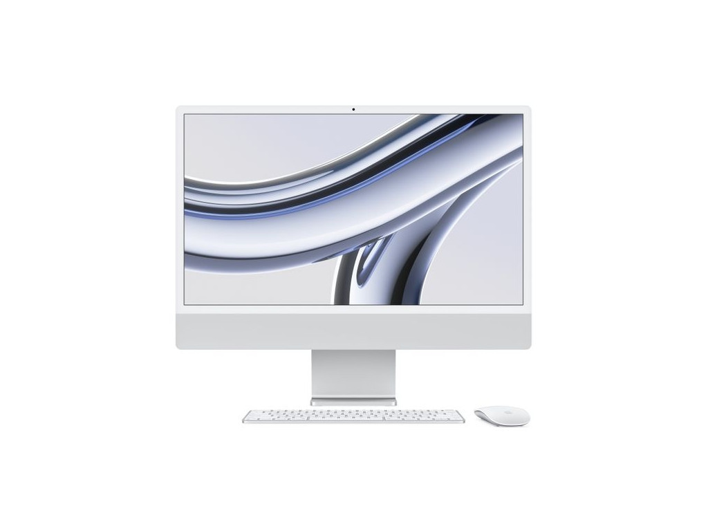 Настолен компютър - всичко в едно Apple iMac 24" SILVER/M3 8C CPU/8C GPU/8GB/256GB-ZEE 24922.jpg