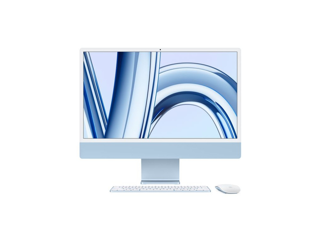 Настолен компютър - всичко в едно Apple IMAC 24" BLUE/M3 8C CPU/8C GPU/8GB/256GB-ZEE 24924.jpg