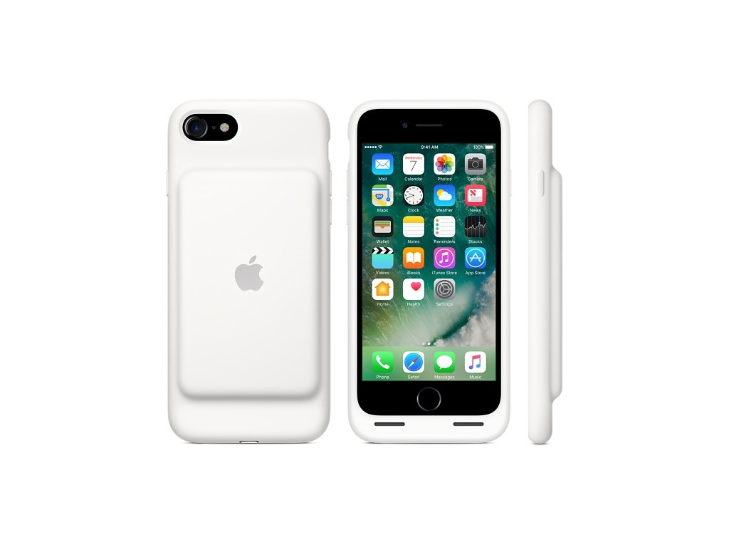 Калъф Apple iPhone 7 Smart Battery Case - White 2532_1.jpg