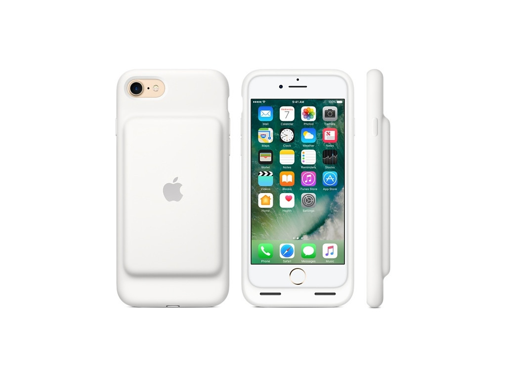 Калъф Apple iPhone 7 Smart Battery Case - White 2532_10.jpg