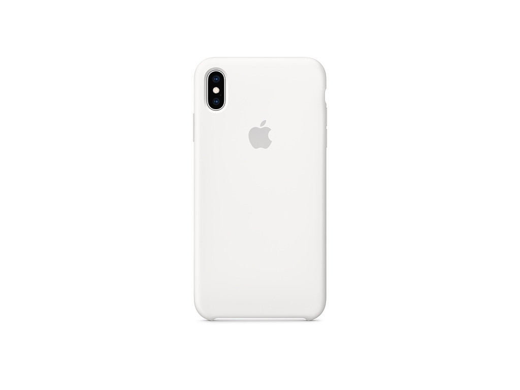 Калъф Apple iPhone XS Max Silicone Case - White 2534.jpg