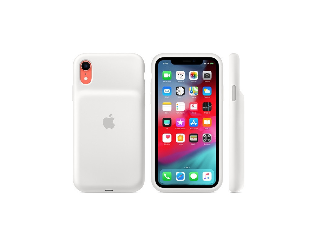 Калъф Apple iPhone XR Smart Battery Case - White 2536_15.jpg