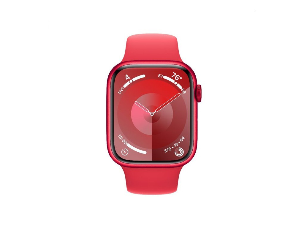 Часовник Apple Watch Series 9 GPS + Cellular 45mm (PRODUCT)RED Aluminium Case with (PRODUCT)RED Sport Band - M/L 25377_1.jpg