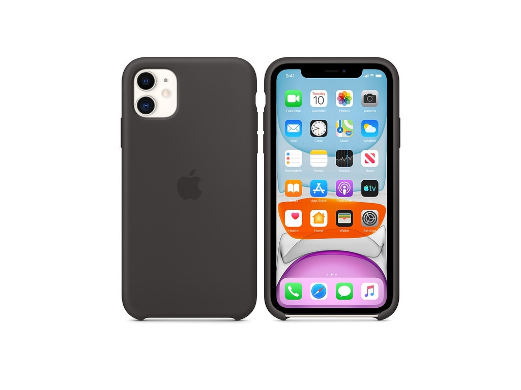 Калъф Apple iPhone 11 Silicone Case - Black 2539_15.jpg