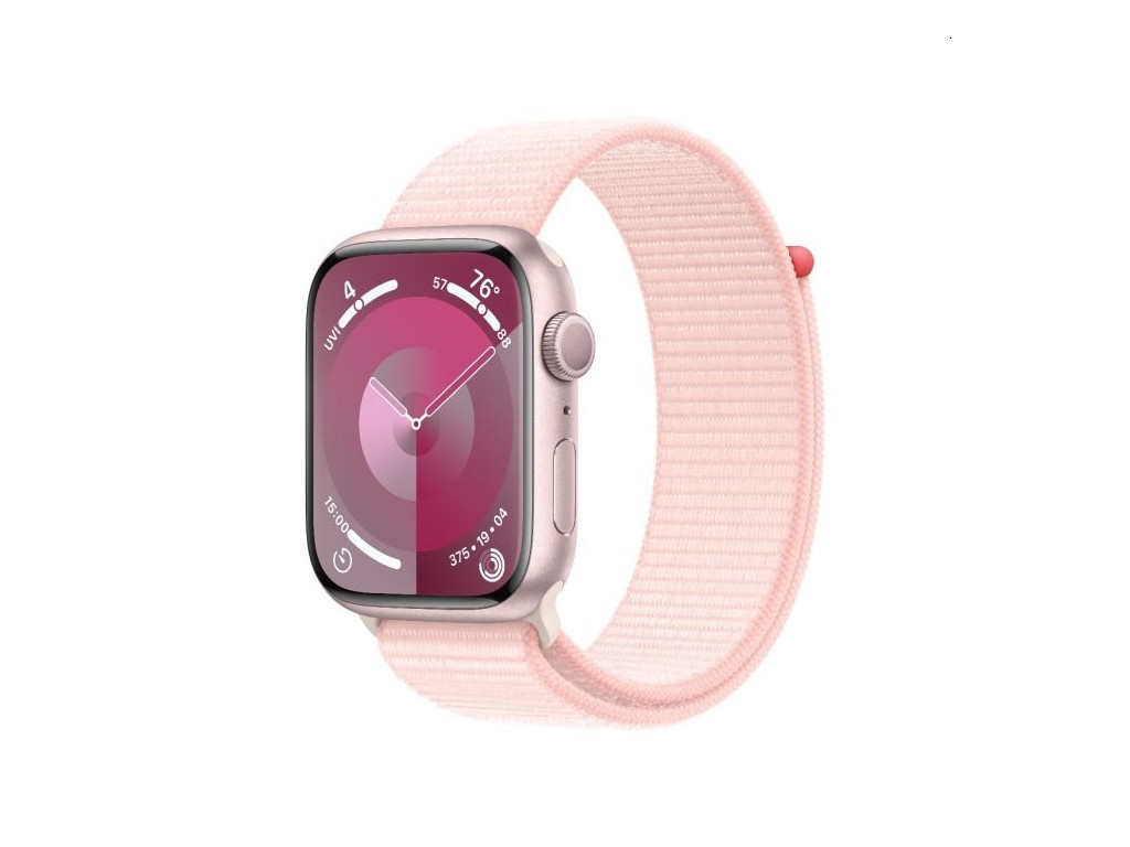 Часовник Apple Watch Series 9 GPS 45mm Pink Aluminium Case with Light Pink Sport Loop 25409.jpg