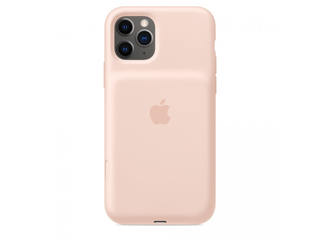 Калъф Apple iPhone 11 Pro Smart Battery Case with Wireless Charging - Pink Sand 2545.jpg