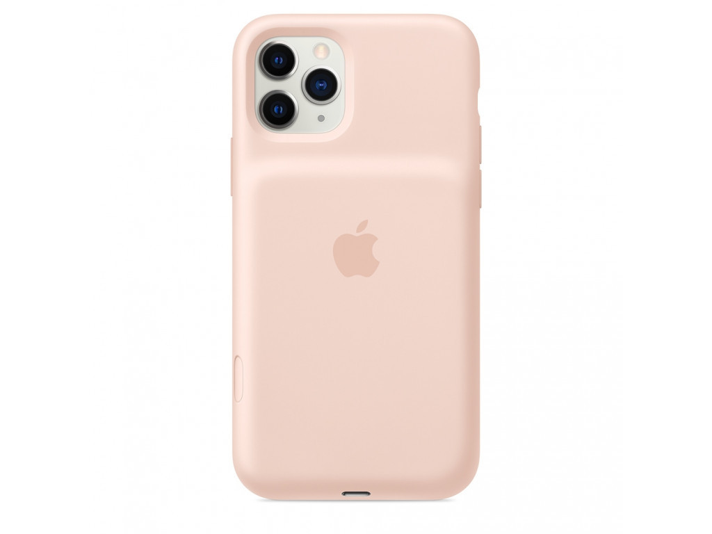 Калъф Apple iPhone 11 Pro Smart Battery Case with Wireless Charging - Pink Sand 2545_1.jpg