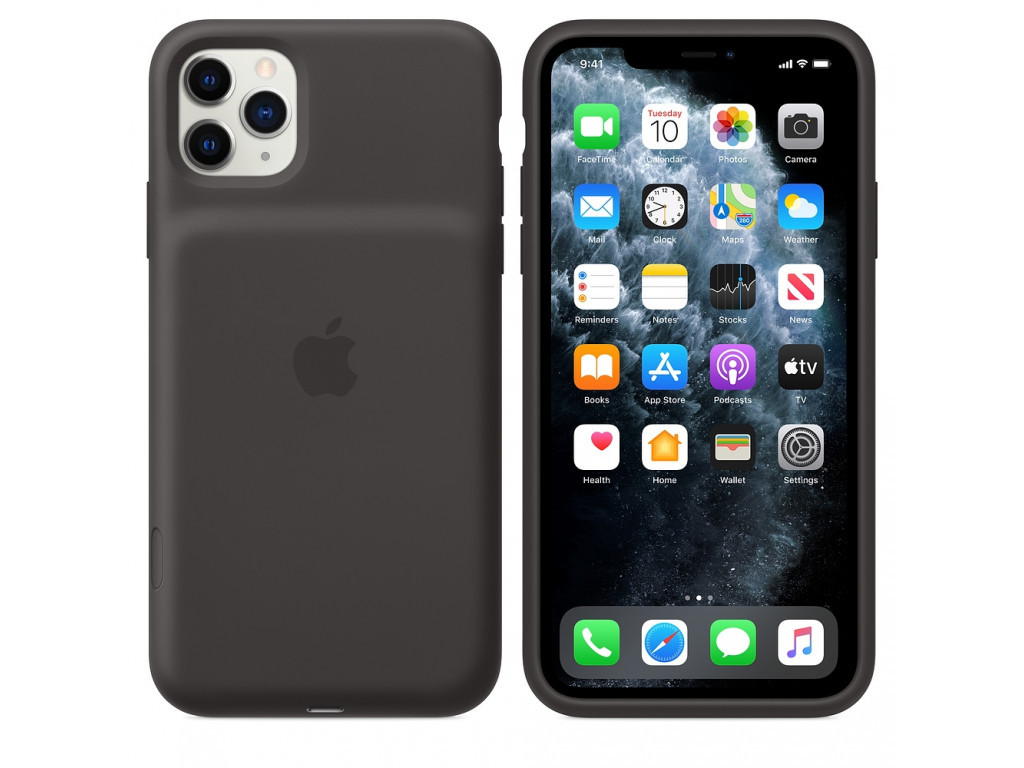 Калъф Apple iPhone 11 Pro Max Smart Battery Case with Wireless Charging - Black 2546_13.jpg