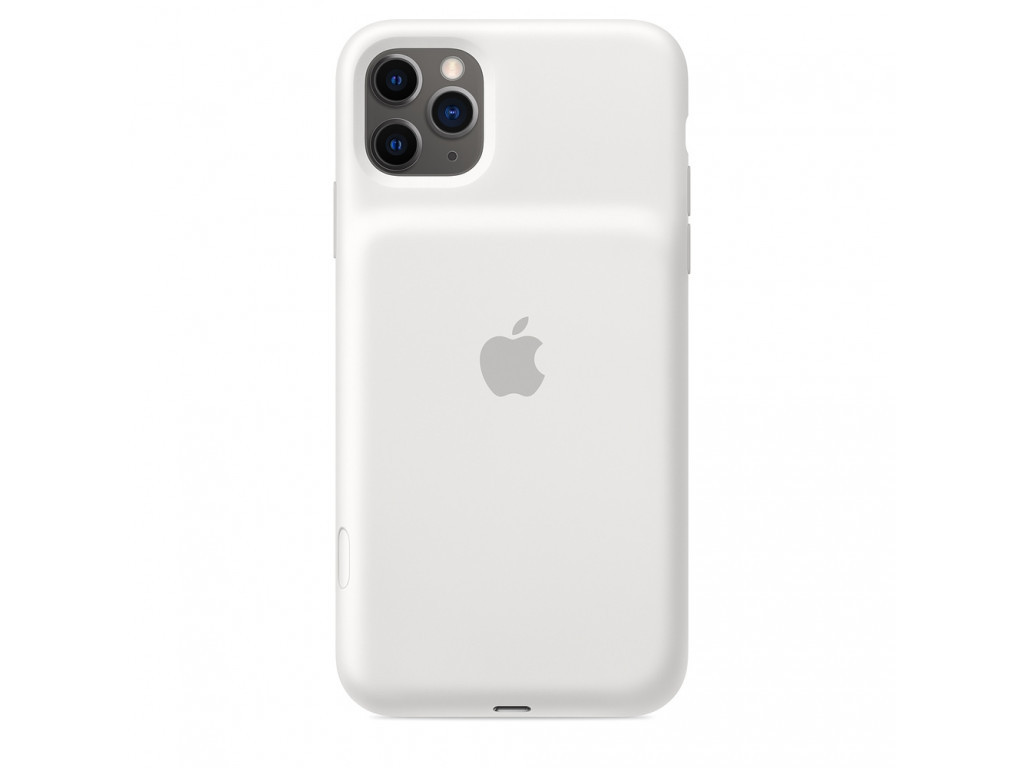 Калъф Apple iPhone 11 Pro Max Smart Battery Case with Wireless Charging - White 2547.jpg