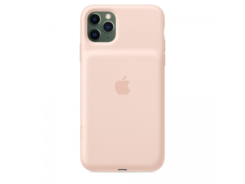 Калъф Apple iPhone 11 Pro Max Smart Battery Case with Wireless Charging - Pink Sand 2548_16.jpg