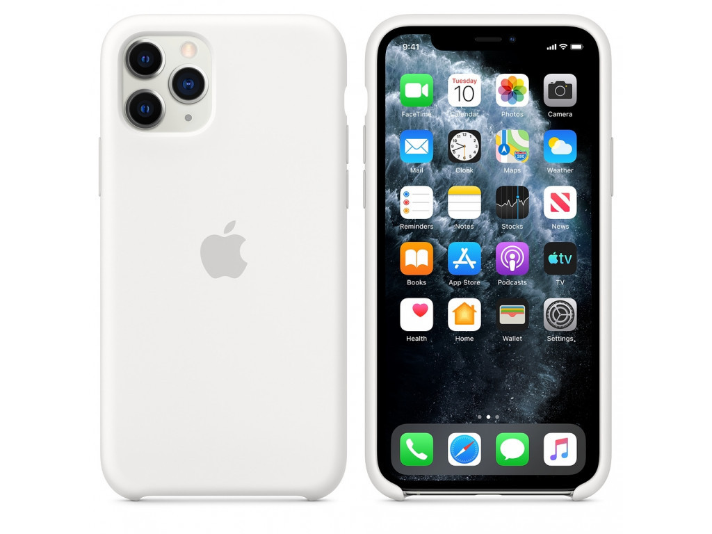 Калъф Apple iPhone 11 Pro Silicone Case - White 2550_11.jpg