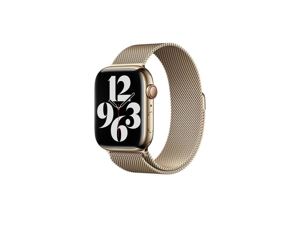 Каишка за часовник Apple 45mm Gold Milanese Loop 25543_1.jpg