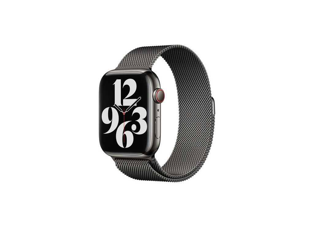 Каишка за часовник Apple 45mm Graphite Milanese Loop 25544_1.jpg