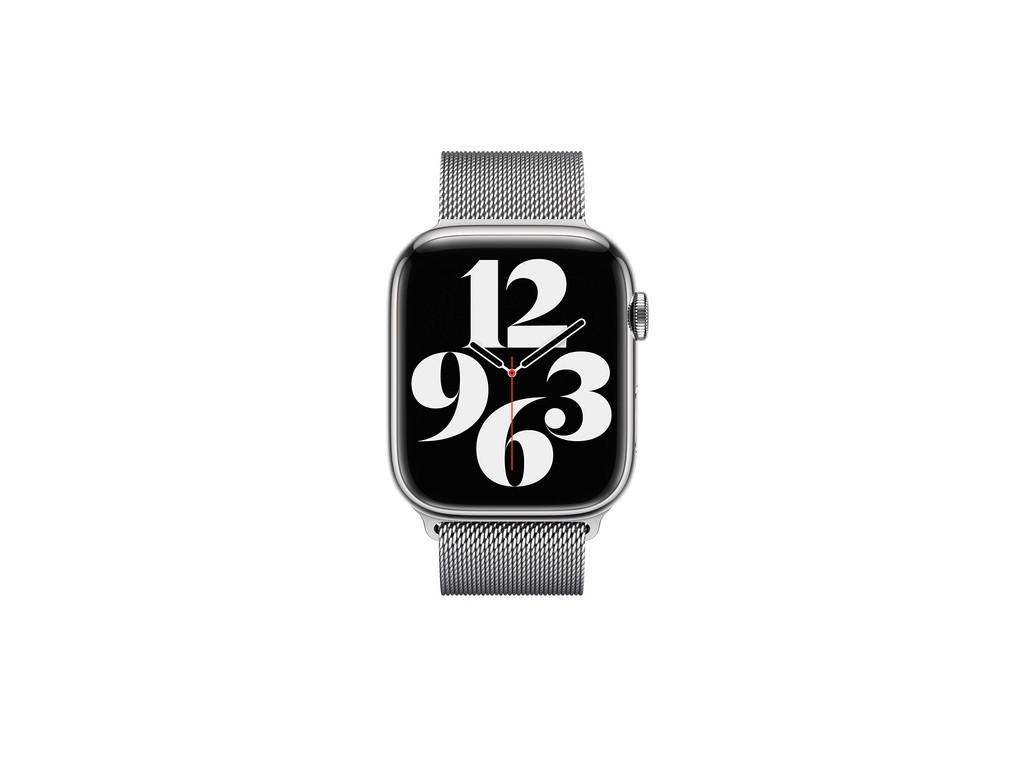 Каишка за часовник Apple 45mm Silver Milanese Loop 25545_2.jpg