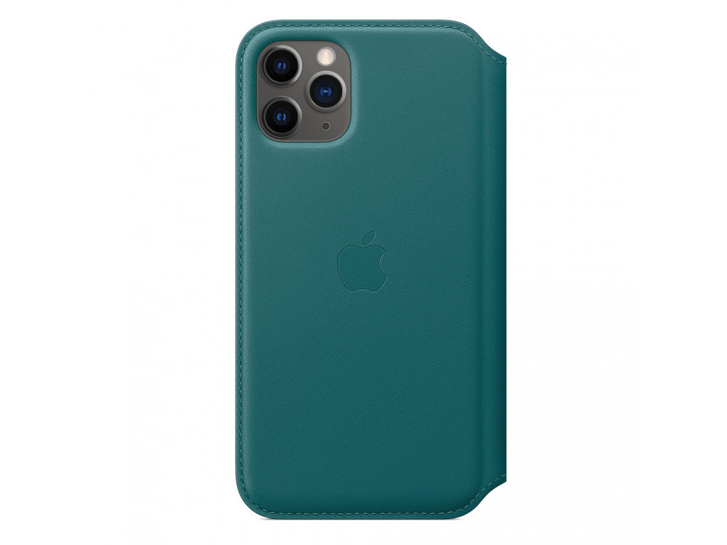 Калъф Apple iPhone 11 Pro Leather Folio - Peacock (Seasonal Spring2020) 2556.jpg