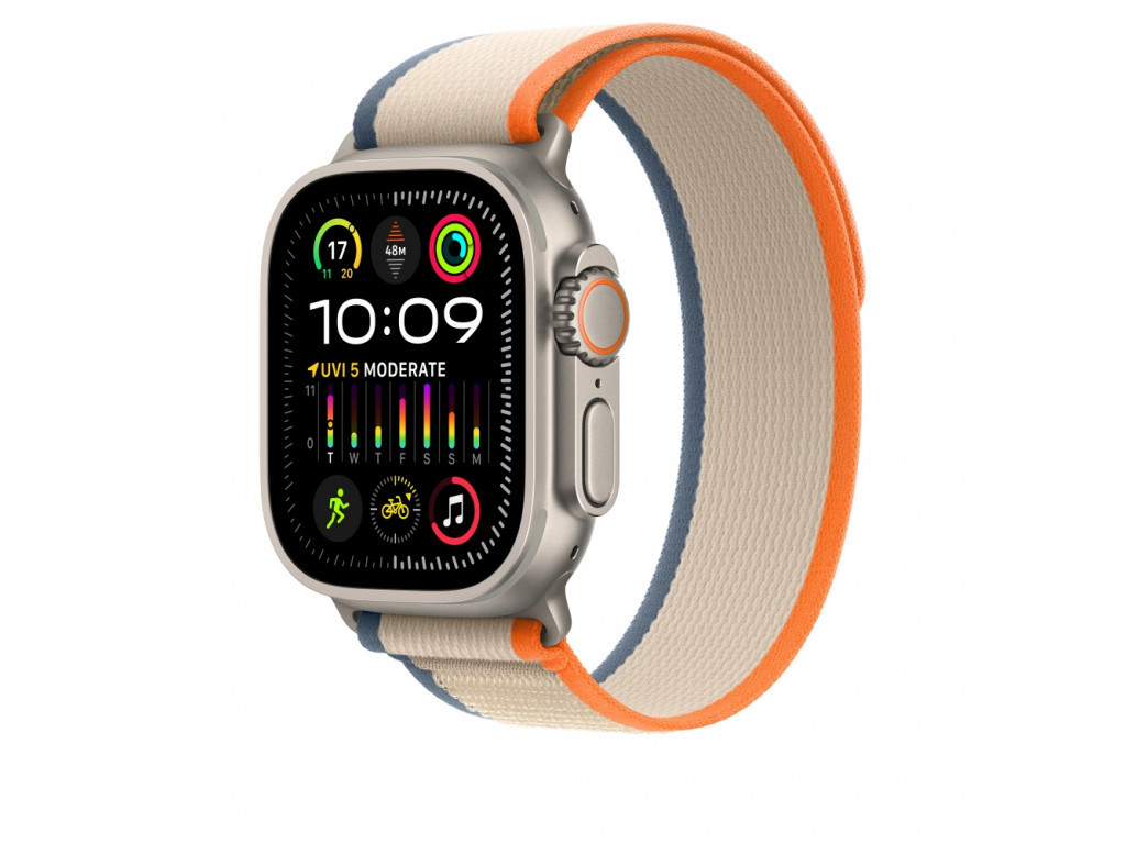 Каишка за часовник Apple 49mm Orange/Beige Trail Loop - S/M 25560_1.jpg