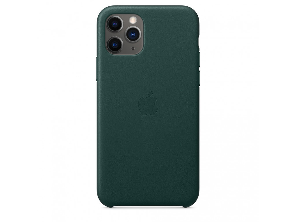 Калъф Apple iPhone 11 Pro Leather Case - Forest Green (Seasonal Autumn 2019) 2557.jpg