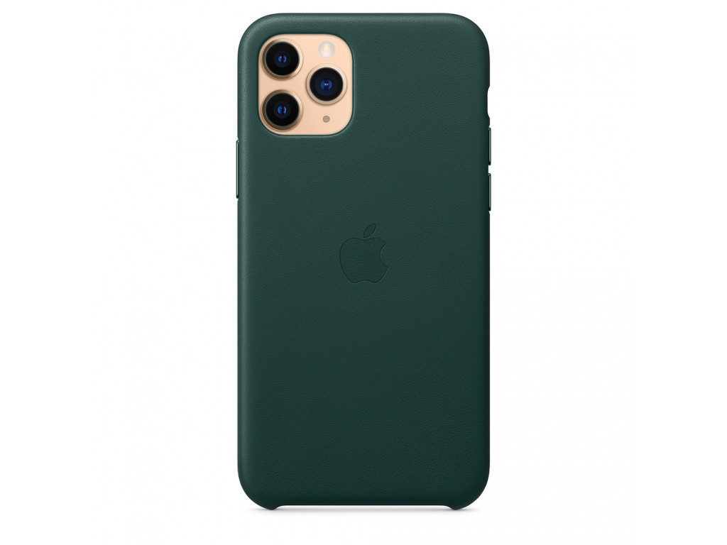 Калъф Apple iPhone 11 Pro Leather Case - Forest Green (Seasonal Autumn 2019) 2557_15.jpg