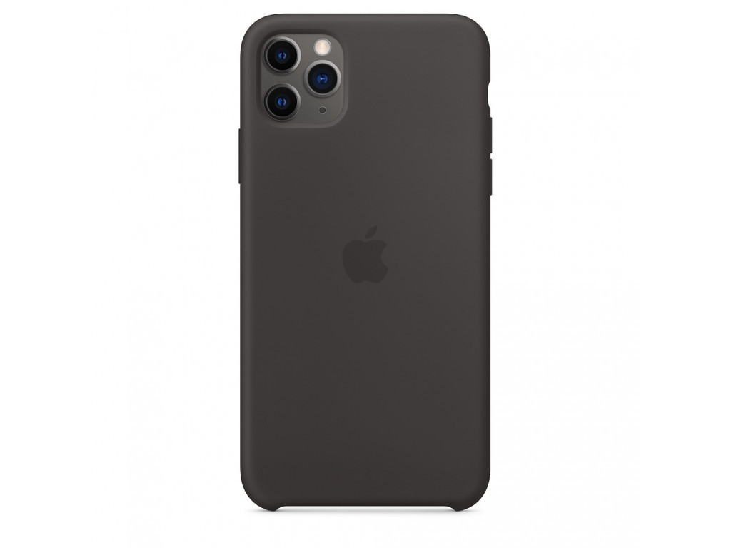 Калъф Apple iPhone 11 Pro Max Silicone Case - Black 2560.jpg