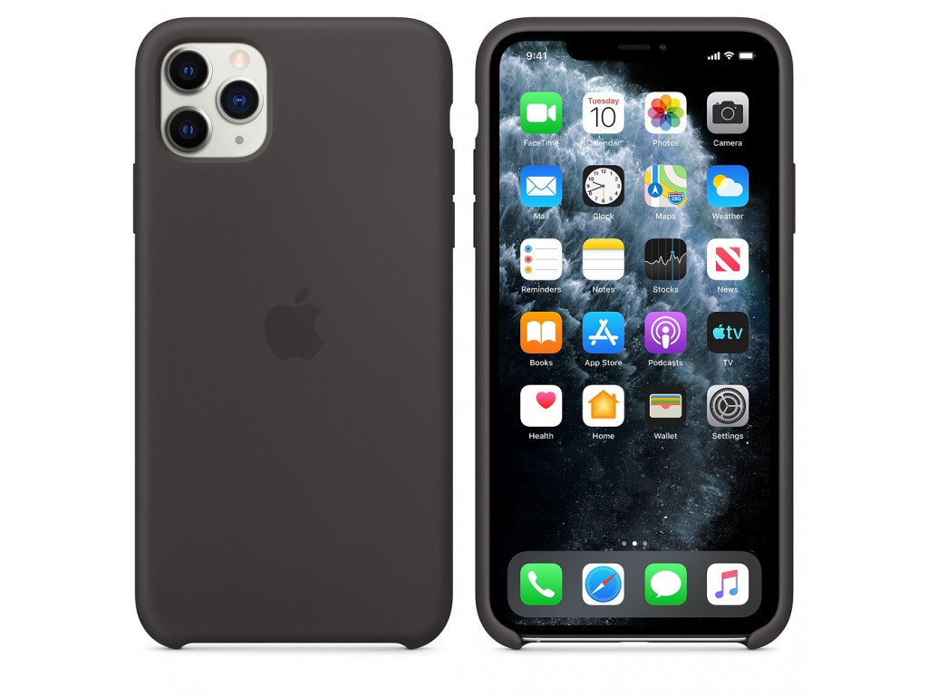 Калъф Apple iPhone 11 Pro Max Silicone Case - Black 2560_11.jpg