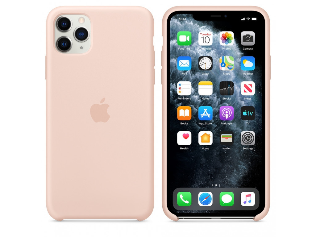 Калъф Apple iPhone 11 Pro Max Silicone Case - Pink Sand 2561_11.jpg