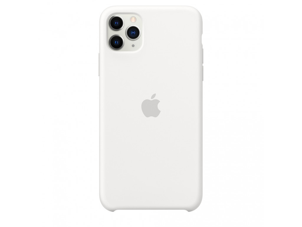 Калъф Apple iPhone 11 Pro Max Silicone Case - White 2562_1.jpg