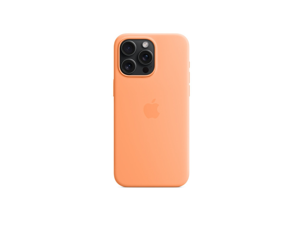 Калъф Apple iPhone 15 Pro Max Silicone Case with MagSafe - Orange Sorbet 25678_3.jpg