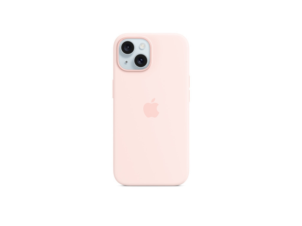 Калъф Apple iPhone 15 Silicone Case with MagSafe - Light Pink 25679.jpg