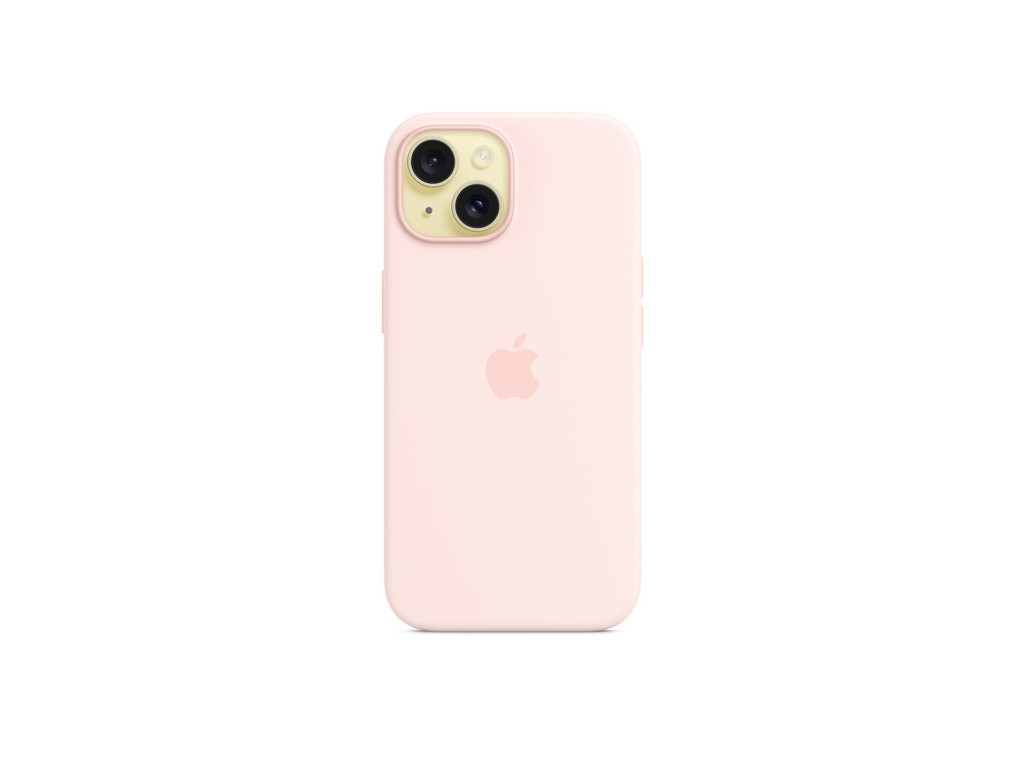 Калъф Apple iPhone 15 Silicone Case with MagSafe - Light Pink 25679_2.jpg