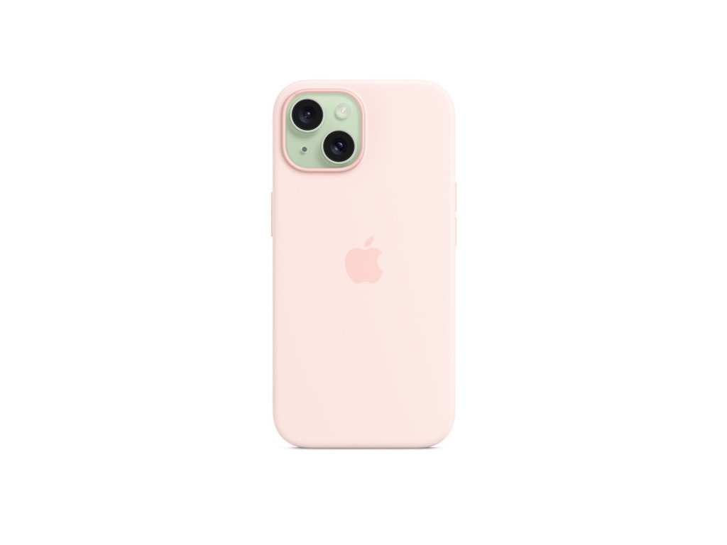 Калъф Apple iPhone 15 Silicone Case with MagSafe - Light Pink 25679_3.jpg