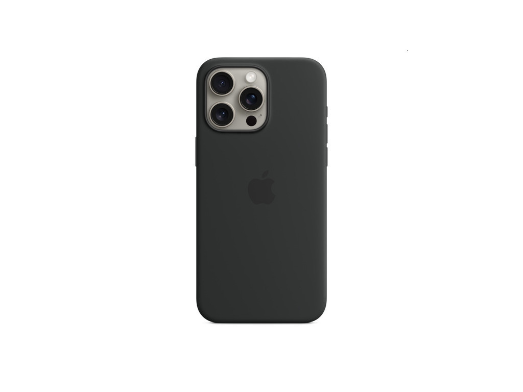 Калъф Apple iPhone 15 Pro Max Silicone Case with MagSafe - Black 25696.jpg