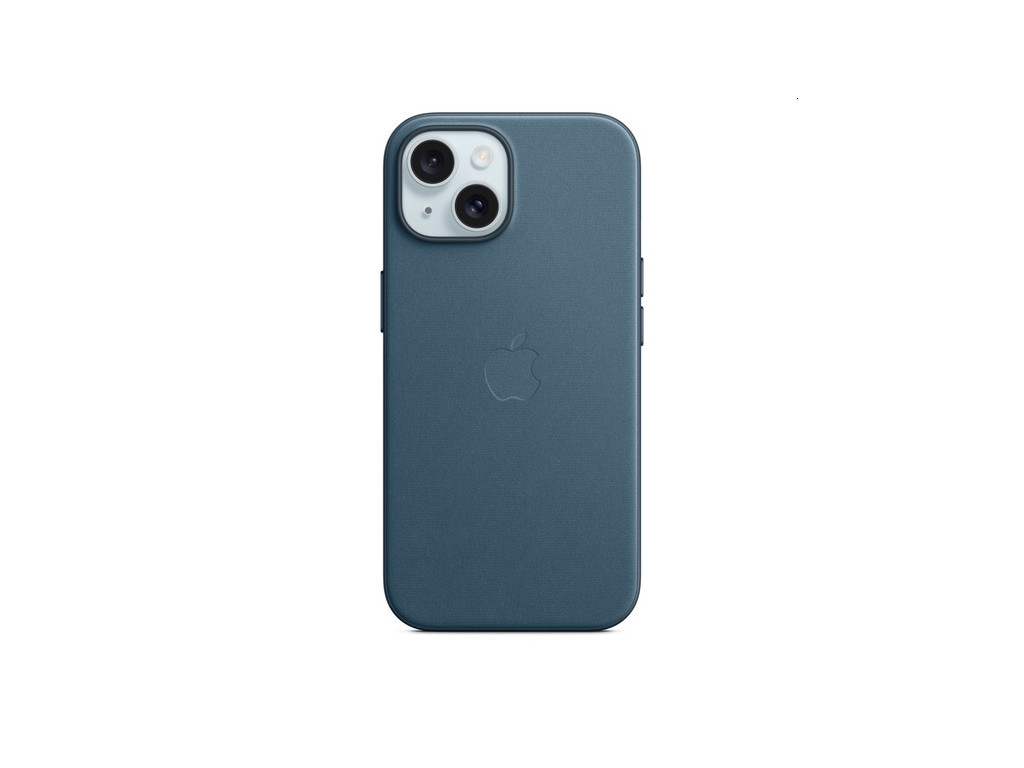 Калъф Apple iPhone 15 FineWoven Case with MagSafe - Pacific Blue 25701.jpg