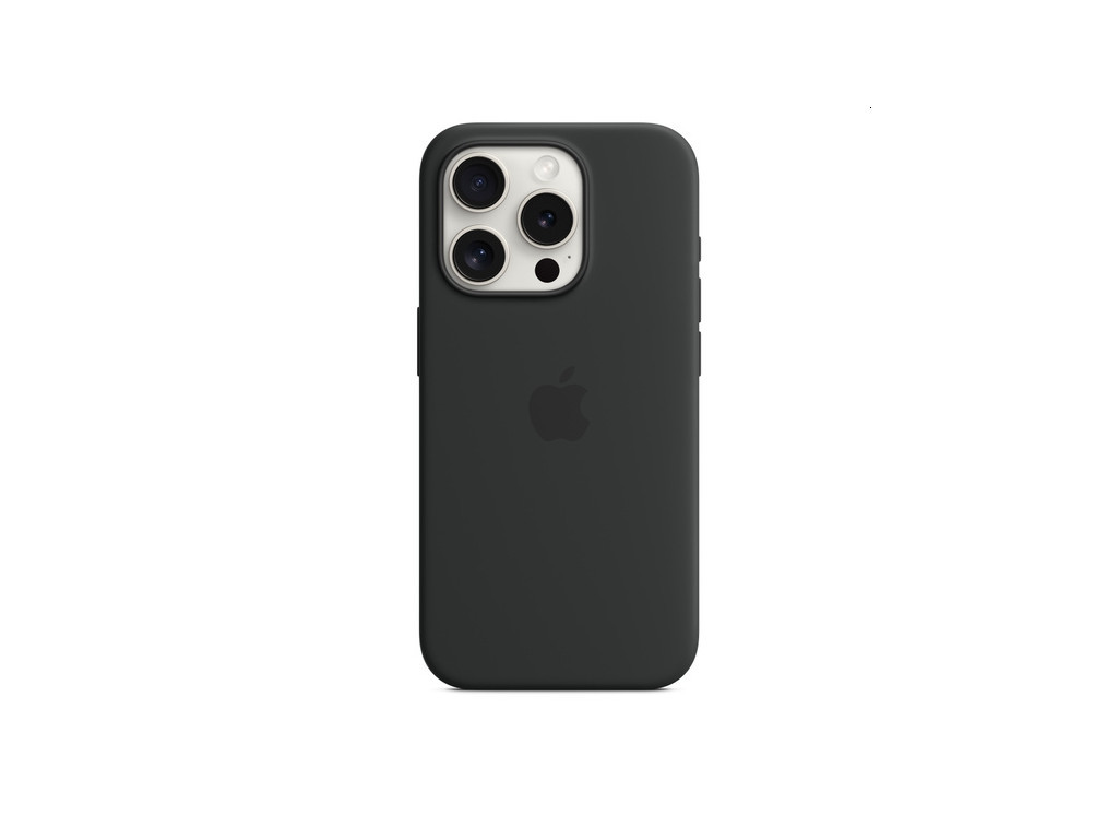 Калъф Apple iPhone 15 Pro Silicone Case with MagSafe - Black 25704_2.jpg