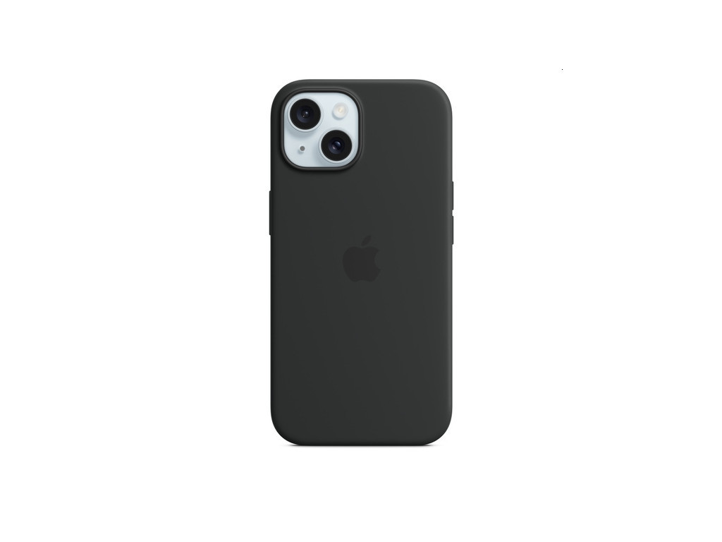 Калъф Apple iPhone 15 Silicone Case with MagSafe - Black 25714.jpg